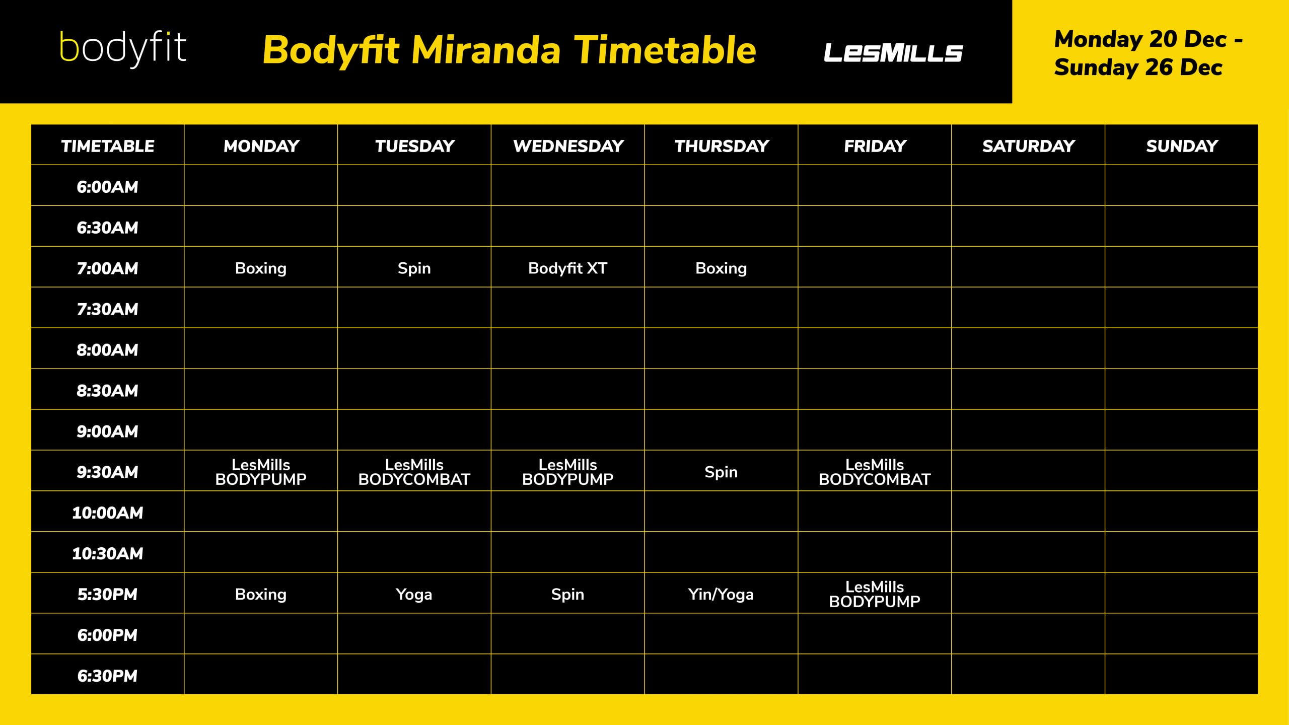 Bodyfit-Seasonal-Timetables-Miranda-2021