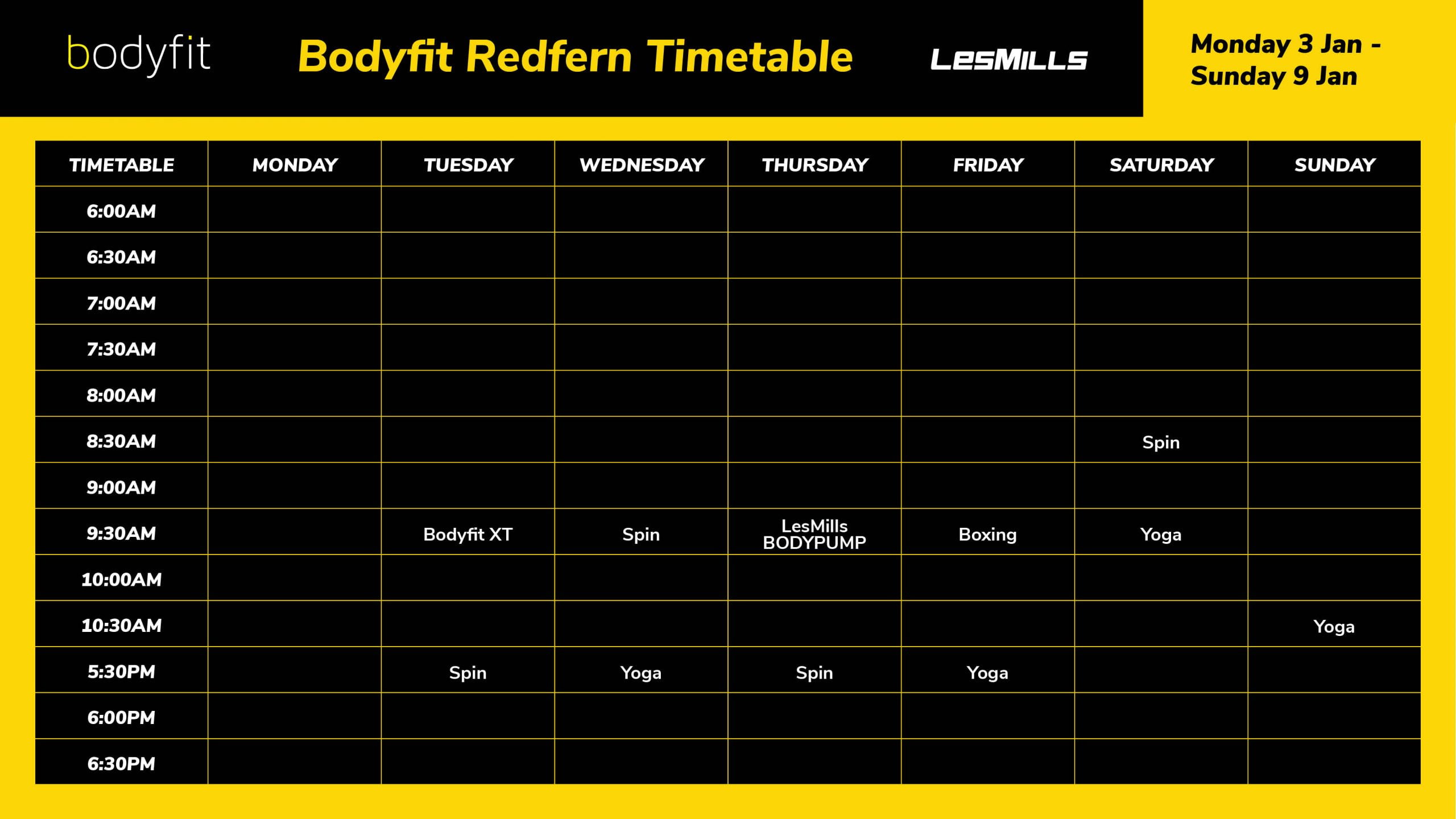 Bodyfit-Seasonal-Timetables-redfern-2021-2022